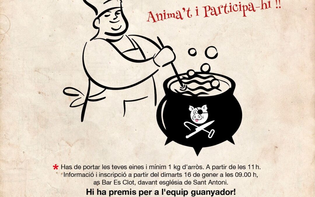 11 Concurso Mundial de «arròs de matances» en Sant Antoni de Portmany