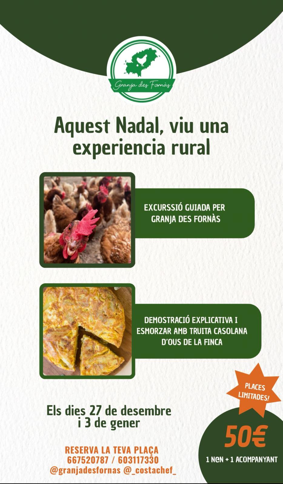 Visita granja es Fornàs